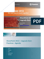 SharePoint 2013 Upgrade