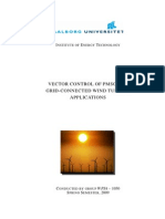 Vector Control of PMSG For Grid Connected Wind Turbine Applications Aalborg PDF