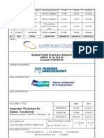 Inspection Procedure For Station Transformer PDF