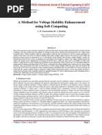 A Method For Voltage Stability Enhancement Using Soft Computing