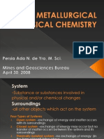 Metallurgical Physical Chemistry