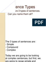 Sentence Types: There Are 3 Types of Sentences. Can You Name Them All?