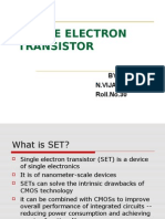 Single Electron Transistor