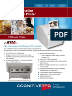 Cognitive TPG A799 Single-Station Direct Thermal Printer Brochure