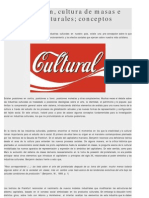 Industrias Globalizacion Cultura de Masas PDF