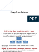 Deep Foundations