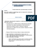 Measuring Other Conditions in Oral Epidemiology