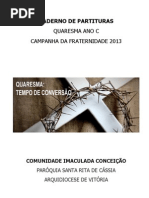 Caderno de Partituras Quaresma