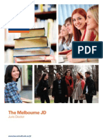 University of Melbourne JD Brochure