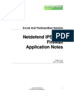 D-Link Netdefend IPS Firewall DFL 800 & GreenBow IPSec VPN Client Software Configuration