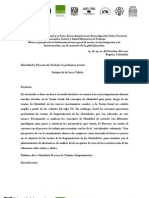 Identidad y Trabajo - Enrique de La Garza