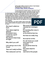 Reproducible For Classroom Use: Find Your Partner Strips: Modals of Inference