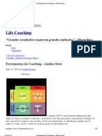 Ferramentas de Coaching - Análise Swot Life Coaching