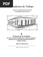 Demanget Magali - El Precio de La Tradicion en Huautla