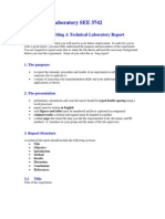 Guide To Technical Report Writing