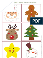 Christmas Shadow Match Freebie