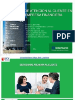 Atención Al Cliente en Una Empresa Financiera