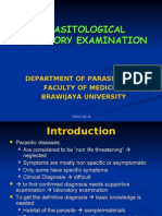 Lab Examination Parasitology Unibraw