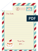 Note To Santa Freebie