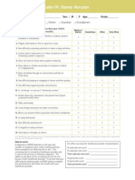 Screening ADHD