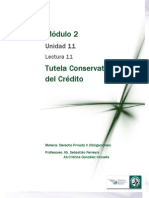 Lectura 11 - Tutela Conservatoria. Medidas Judiciales, de Compulsión, Etc