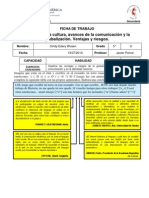 Ficha de Trabajo Globalizacion