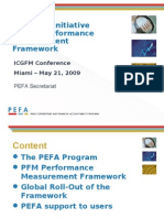 Workshop Session I: Public Expenditure Financial Accountability (PEFA) Assessment