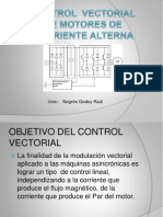 Control Vectorial de Motores de Corriente Alterna.