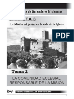 Tema7-Las CEB, Responsable de La Mision