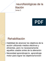 Bases Neurofisiológicas de La Rehabilitación