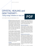 Crystal Healing and Gem Therapy - : "Using Energy Vibrations To Heal and Harmonise"