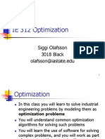 OPTIMIZATION