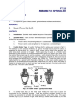 Automatik Sprinkler (Sprinkler Head)