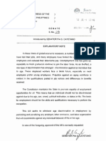 Senate Bill No.29: 'Anti-Age Discrimination in Employment Act of 2013'