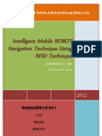 Intelligent Mobile ROBOT Navigation Technique Using RFID Technique