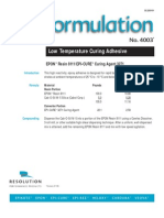 Formulation: Starting