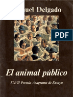 El Animal Publico (Manuel Delgado) (PDF)