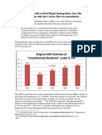 CBO: Illegal Immigration Continues Under Senate Immigration Bill