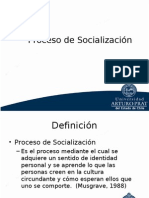 Proceso de Socializacion