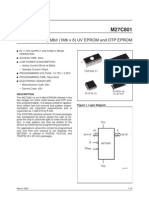 8 Mbit (1Mb X 8) UV EPROM and OTP EPROM: Description