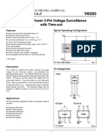 Ultra Low Power 3-Pin Voltage Surveillance With Time-Out: em Microelectronic-Marin Sa