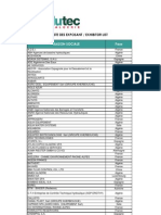 Liste Exposants - Exhibitor List SIEE Pollutec 2013.03.27