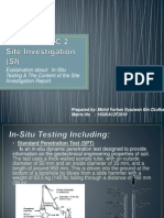 GEOTECHNIC 2 - Site Investigation