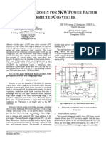 Analysis and Design For 5kw PFC Converter