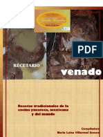 Recetario Venado MLVS