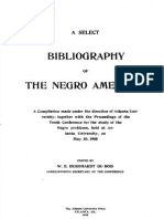 A Select Biblography of The Negro American