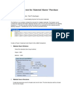 Material Master Purchase Order Text