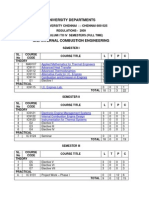 M.E. Internal Combustion Engineering Syllabus