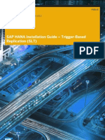 SAP HANA Installation Guide Trigger Based Replication SLT en