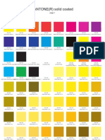 2010 10 PMS Colour Chart Coated